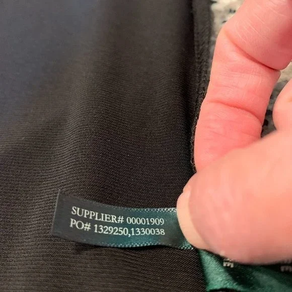 Lauren Ralph Lauren Black and Red Floral Midi Dress - Picture 9 of 9